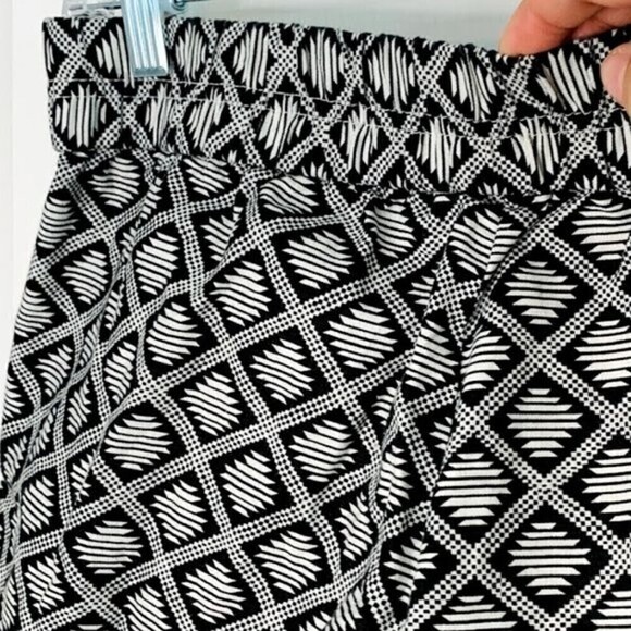 J. Crew Aztec Tribal Boho Indie Western Linen Elastic Waistband Pocket Short - Picture 8 of 16